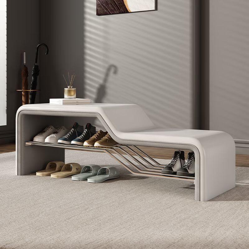OEING Entryway Shoe Changing Bench