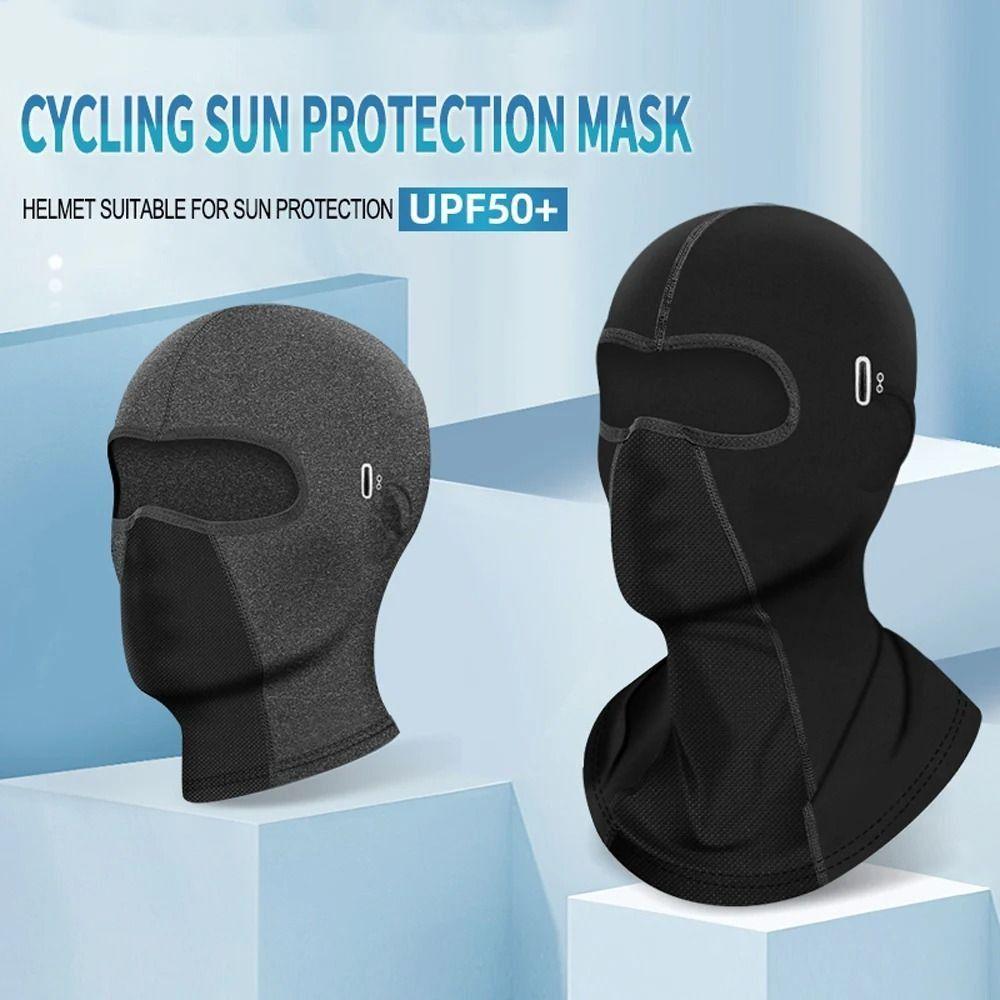 Breathable Bicycle Ice Silk Headgear Anti-UV Summer Bicycle Cool Mask  Outdoor