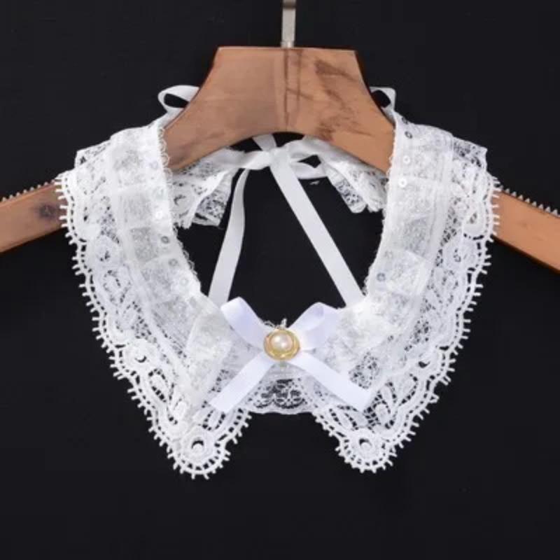 Fashion Sequins Beaded Plastic Masonry Lace Collar DIY Women's Clothing Corsage One-piece Skirt Shopping Trip Wild Decoration