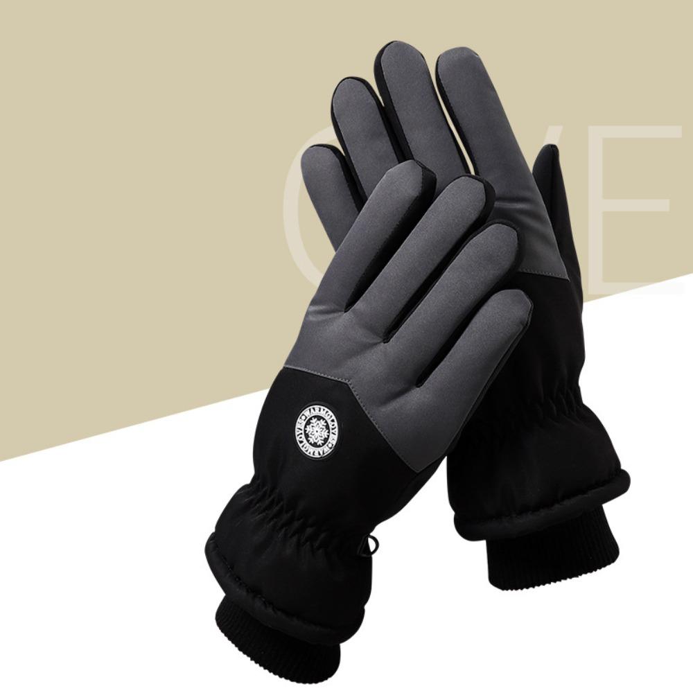Winter Warm Outdoor Sports Mittens Windproof Cycling Gloves Portable Touchscreen Ski Gloves