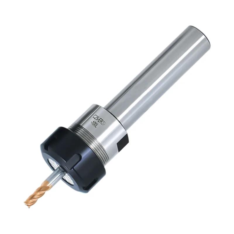 Lengthen Tool Carrier Extension Rod C6 C8 C10 C12 C16 C20 C25 C32 ER11 ER16 ER20 ER25/32 ER Collet Chuck Holder CNC Milling