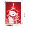30*40см Частичная Специальная Форма Дрель 5D DIY Снеговик Набор Алмазная Живопись Украшение Стразы Алмазная Живопись Домашний Настенный Декор