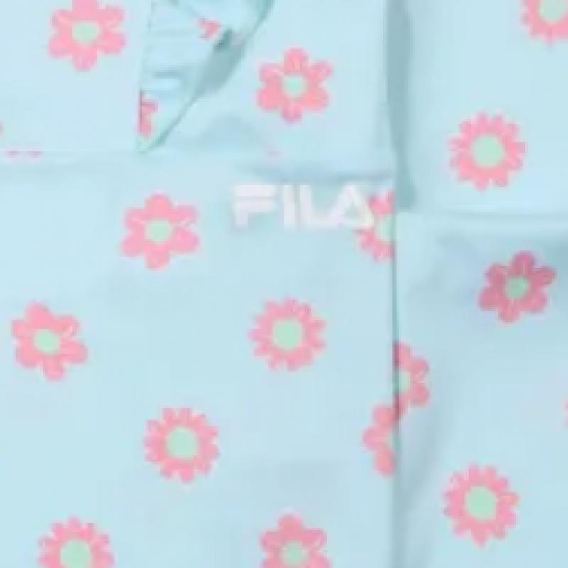 [fila Kids] Flower Rash Guard Setup  Fk2swf2a16f Pmi  q0zFk2swf2a16fPmi