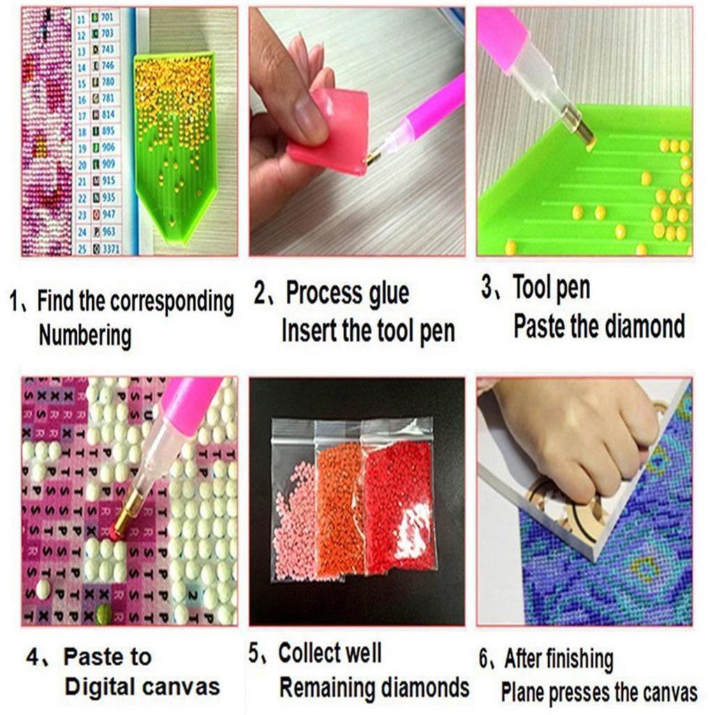 40X50CM Черный кот 5D Алмаз DIY Картина Ремесленный комплект Домашний декор