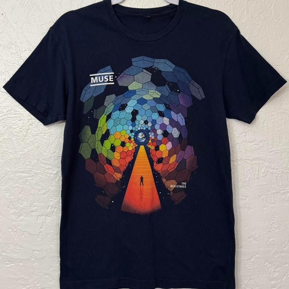Vintage Muse Band The Resistance Tour 2010 Shirt Unisex Albums S to 5XL CR190 Unisex T-Shirt