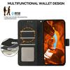 ABEEL Чехол для Samsung Galaxy S25 FE из ПУ кожи, книжка-подставка, с RFID-защитой