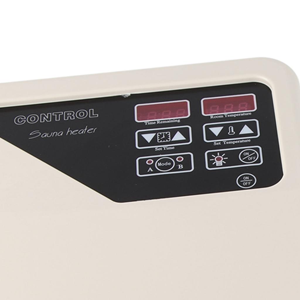 9 кВт печь для сауны из нержавеющей стали с защитным выключателем от высокой температуры с контроллером CON4 220 В