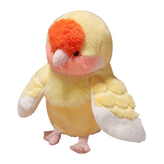 Кукла-марионетка попугай Yousheng для детей, плюшевые куклы-животные для ролевых игр и обучения, красочная мягкая игрушка-птица для рассказывания историй