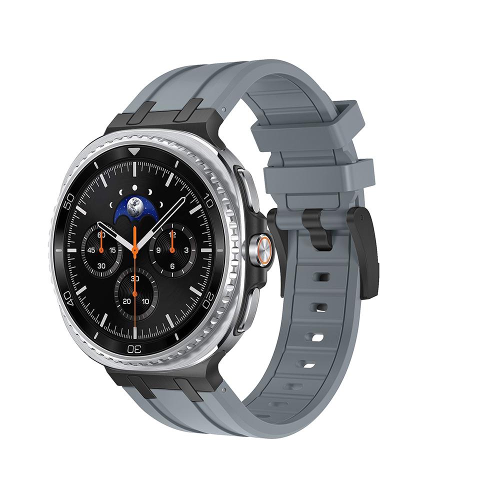 Силиконовый ремешок для Samsung Galaxy Watch 8 Classic Ремешок 46 мм Мягкий спортивный браслет для Samsung Galaxy Watch 8 44 мм 40 мм Аксессуары