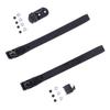 2Sets Pp Inline Roller Skate Strap Buckle With Clamp Screws Nut Accessories