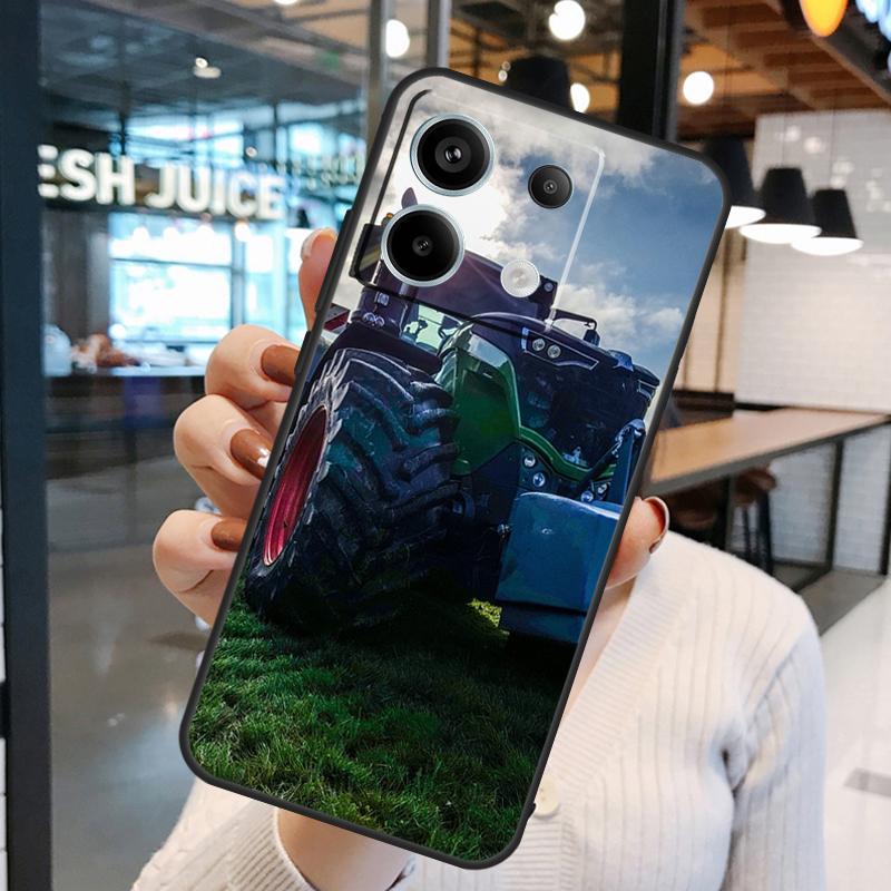 Чехол-футляр Трактор Машина Для Xiaomi Redmi Note 13 Pro 12 11 9 10 Pro 12S 11S 10S Redmi 13 12 10C 12C 13C
