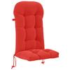 Sun Lounger Cushion PUTTEN 100percent Polyester Red