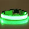 Светящийся ошейник для домашних животных, устойчивый к разрыву, устойчивый к укусам аксессуар, светодиодная вспышка, ошейник для собак