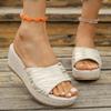 New Summer Women Slippers Big Size Slip on Casual Slippers Wedge Designer Shoes for Women Platform Sandals Slides Women