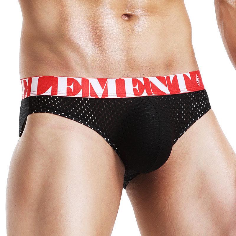 1 шт., мужские обтягивающие прозрачные трусы, дышащие тонкие треугольные шорты с сетчатыми отверстиями, трусы, мужские трусы