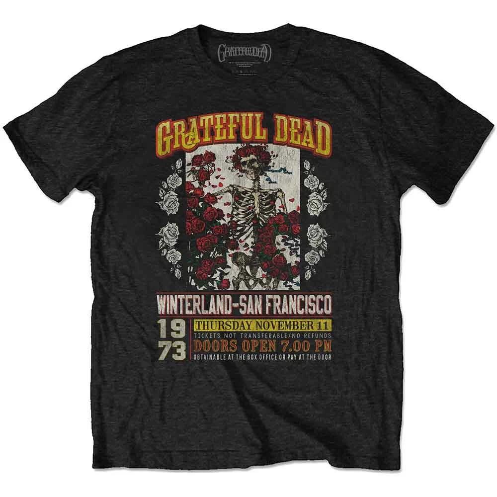 Футболка Grateful Dead Сан-Франциско Черная Новая
