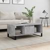 Coffee Table, Concrete Grey, 90x50x36.5 Cm