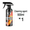 500ML Wheel Hub Cleaner Cleaning Automobile Rust Decontamination Tyre Rim Removing Rust Iron Powder Aluminum Alloy Cleaner Spray