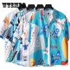 Гавайская рубашка, пляжные футболки, повседневное нижнее белье с принтом, кардиган на пуговицах, верхняя рубашка больших размеров, футболки с короткими рукавами, мужская одежда, летняя одежда
