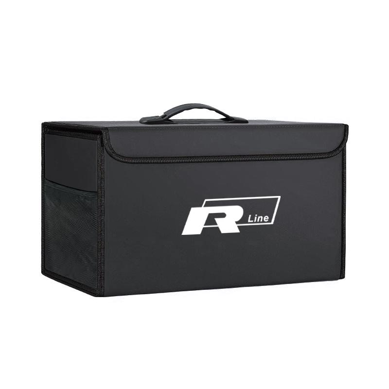 2026 Hot For Volkswagen VW Portable Car Trunk Storage Box Foldable Organizer Accessories For VW GTI Polo Golf Passat Tiguan Arte