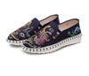 Women's Ethnic Embroidered Slippers: Soft Sole, Ancient Style, One-Step Stitching