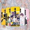 Banana Fish Cartoon For Huawei Mate 40 30 20 20X 10 RS P Smart 2021 2020 Z S Pro Plus Lite 2019 Phone Case Shell