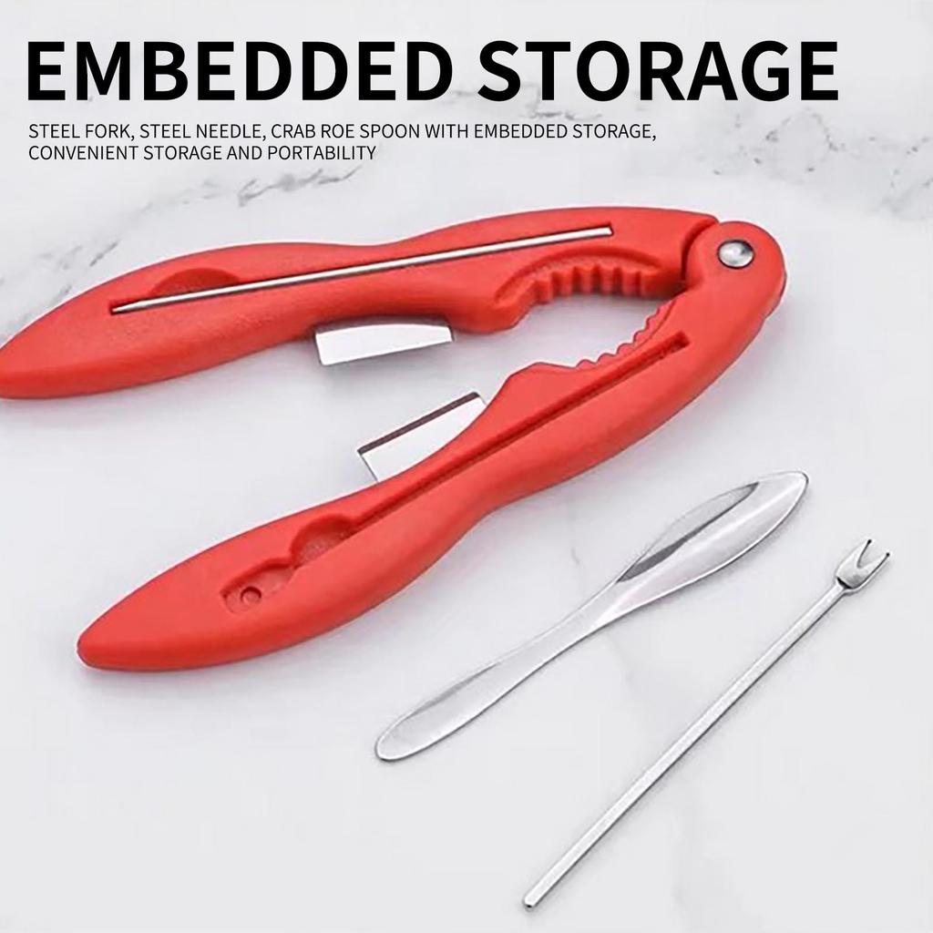 Креативный съемный комбинированный набор из нержавеющей стали для поедания крабов, инструменты для поедания крабов