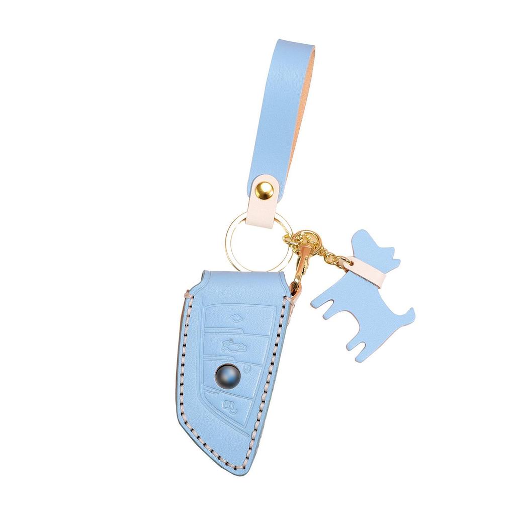 Чехол для ключа и цепочка BMW для 1, 3, 5, 7 серии, X1, X3, X5 - 1 шт.