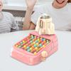 Ball Elimination Game Activity Portable Board for Children Teens Indoor Pink