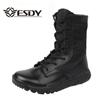 Men Ankle Work Boots Combat Shoes Super Light Tactics Boots Desert Shoes Breathable Boots Black High Top Men's Shoes