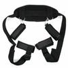 Full Restraints Set Slave Straps Wrist Ankle Cuffs Kit Restraint Kits & Sets