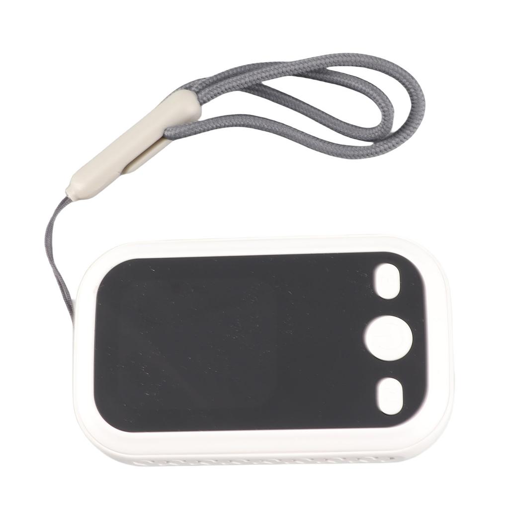 CO2 Detector NDIR Sensing Type C Charging Temperature Humidity Tester Portable Air Quality Monitor White