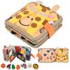 Baby Toy Soft 3D Cloth Book First Book Montessori Infant Early Color Cognitive Educational Toys Learning Basic Life Skills Toys