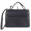 Great Shoulder Bag NACHA Black Leather Women CHC22WS122l91001 Used
