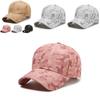 Stylish Camouflage Baseball Cap For Summer And Spring With Adjustable Fit And Breathable Design