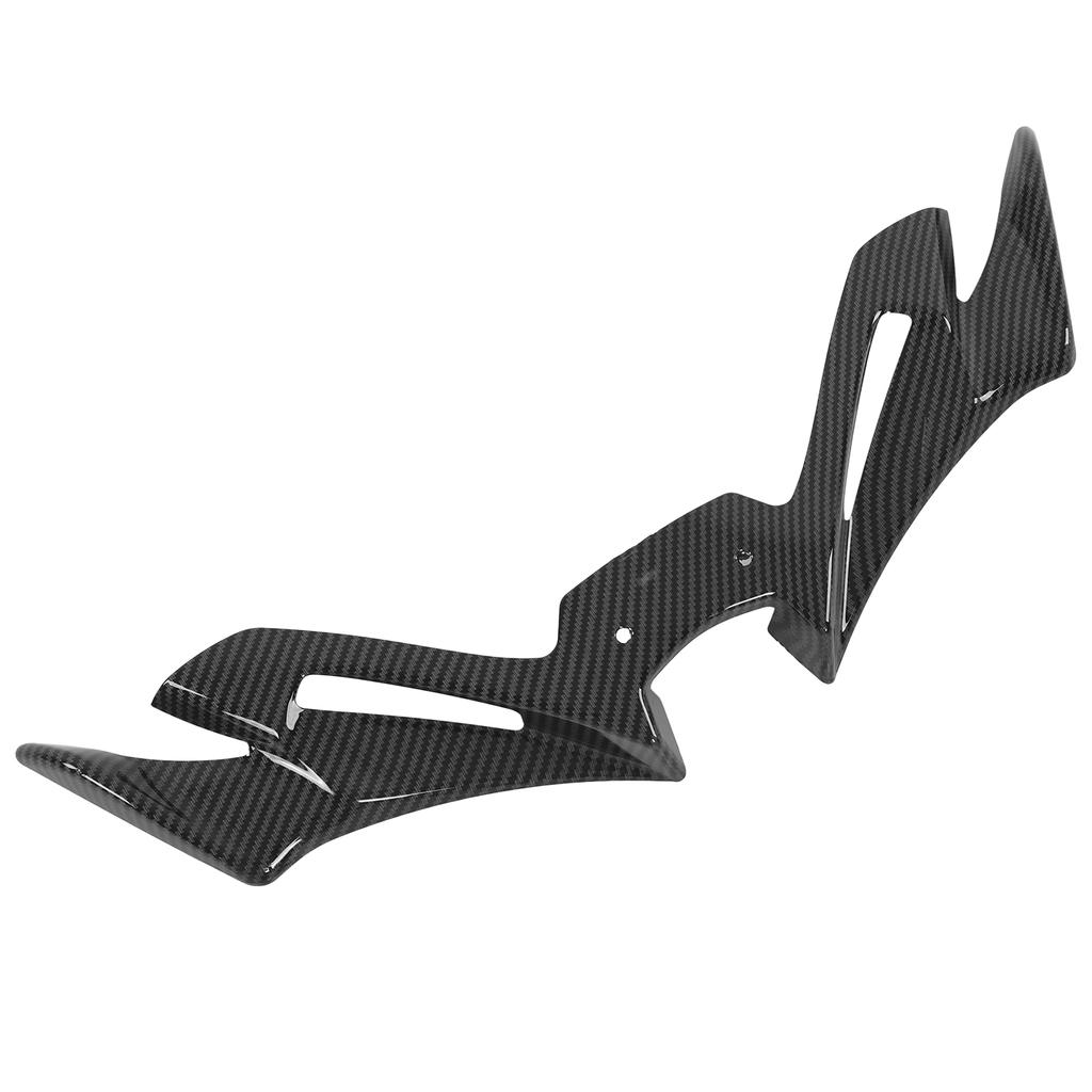 Motorcycle Front Windshield Fairing Extension Carbon Fiber Style Replacement for R25 R3 2019+