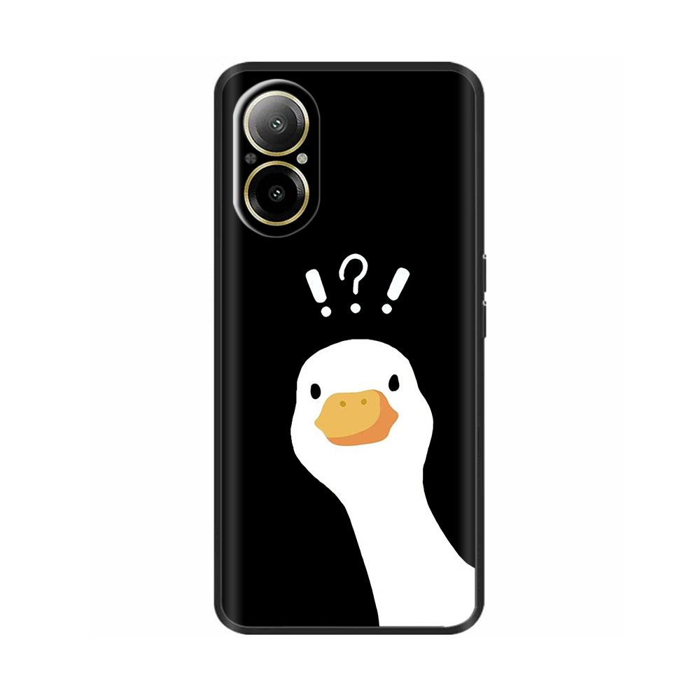 Для Realme C67 4G Чехол Накладка на телефон Крутой Милый Мягкий Гладкий Жидкий Силикон Бампер Для Oppo Realme C67 Полная Защита Задняя Крышка