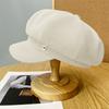 Korean Style Cloud Berets Vintage Newsboy Fashion Octagonal Cap  for Women Girls