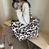 Leopard Tote Bag Large Capacity Bag Women's Shoulder Shopper Bag