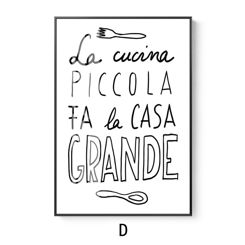 Картина на холсте, черно-белая кухонная посуда, постеры для декора кухни, декор для столовой, настенные картины, холст, искусство Cuadros