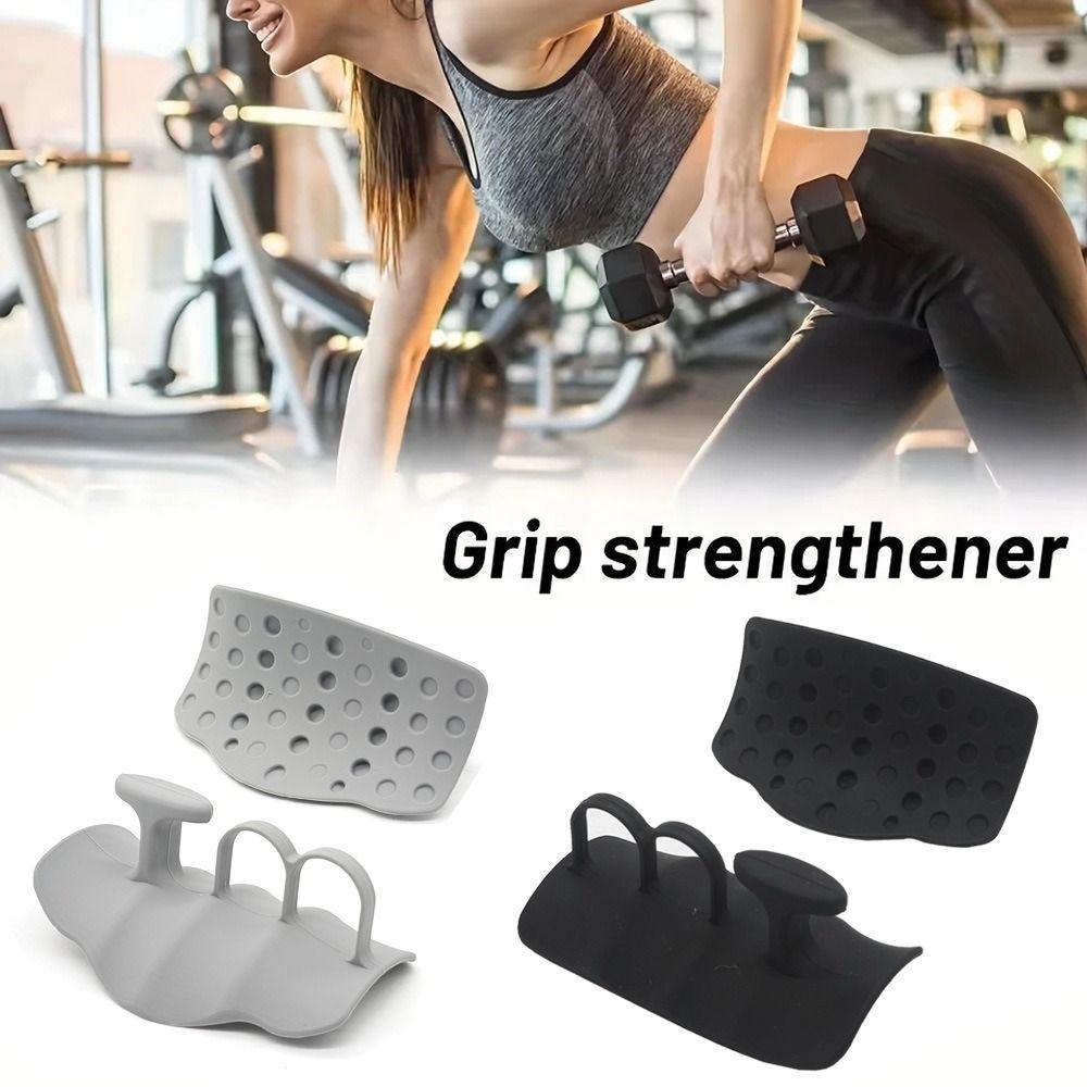 1 Pair Silicone Gymnastics Grip Finger Exerciser Finger Trainer Weight Lifting Grips  Bodybuilding