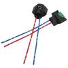 2 Pcs H11 Female Adapter Plug Connector Wiring Harness Sockets with Wire Pigtails for Headlight Fog Light