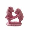 Animal Crafts Cartoon Pig Figurine Creative Animal Pig Model 3D Printed Pig Toy  Home Decoration