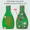 DR CGDI/VVDI FBS3 315/433 МГц Переменная частота Автомобильный пульт-ключ Поддержка NEC BGA Для Mercedes Benz A C E S Класса W204 W207 ..