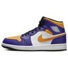 Мужские кроссовки Air 1 Mid Lakers фиолетовые Dark-Concord Taxi DQ8426-517