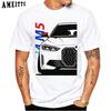E60 LCI M5 T shirt Newest Summer Men Short Sleeve Classic E34 E30 E36 T-Shirt Hip Hop Boy Casual White Tees Tops