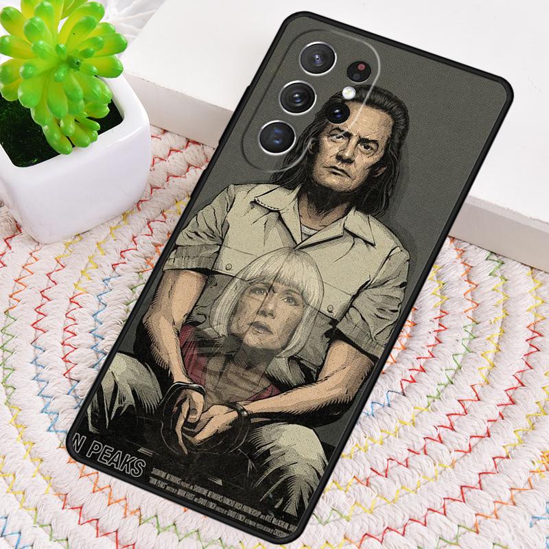 Чехол для телефона из ТПУ с изображением сериала Твин Пикс для Samsung Galaxy note 10 pro S26 S25 S24 S23 S22 Ultra Plus S21 FE S20 Ударопрочный чехол