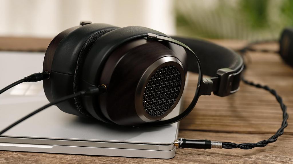 SIVGA ANSER HIFI 50 мм динамический драйвер открытые деревянные наушники