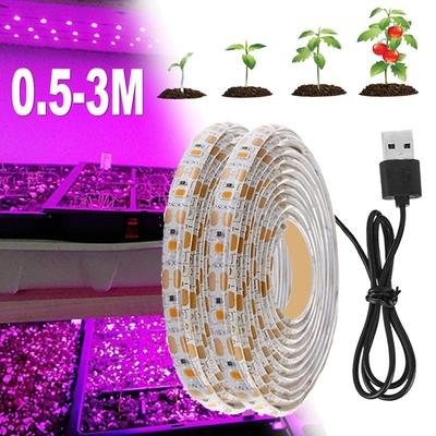 Светодиодный светильник полного спектра для выращивания растений, 5 В, USB-светильник для выращивания растений, USB-светильник для выращивания растений, светильник для растений