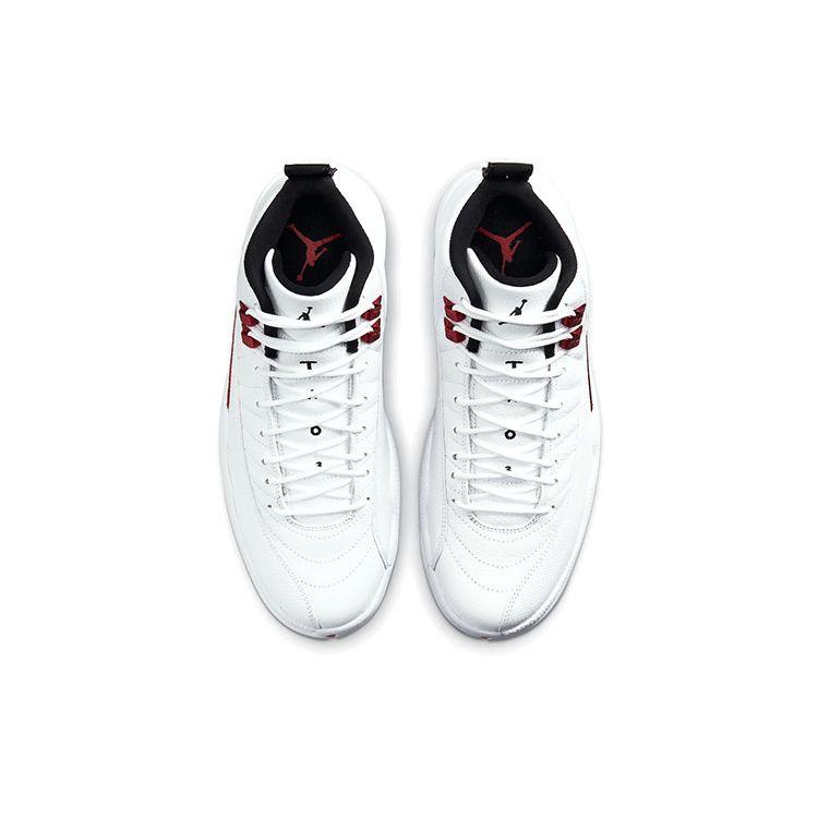 Мужские кроссовки Air Jordan 12 Retro Twist Белый Университет-Красный Черный CT8013-106